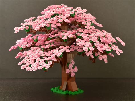 Cherry Blossoms II | Lego creative, Lego flower, Lego tree