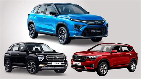 Toyota Hyryder vs Hyundai Creta vs Kia Seltos Comparison: Price, mileage, features compared | HT ...