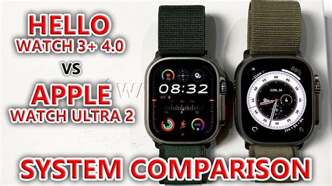 Hello Watch 3 Plus 4.0 vs Original Apple Watch Ultra 2 - COMPARISON ...