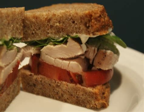 Piccante Dolce: Unprocessed: Homemade Roast Turkey Sandwich