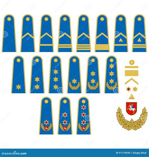 Lithuanian Air Force Insignia Stock Vector - Illustration of military ...