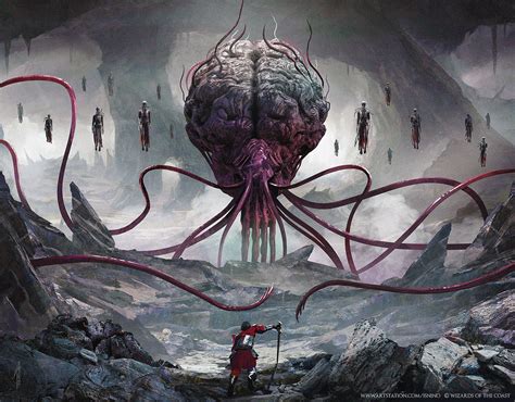 Elder Brain (Variant) MtG Art from Commander Legends: Battle for Baldur's Gate Set by Nino Is ...