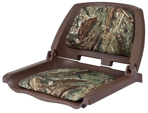 Shoreline Marine Camouflage Green Jon Boat Seat - Marine Grade Plastic | OutdoorShopping.com at ...