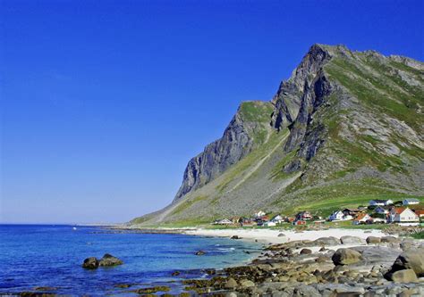 Elevation of Flakstad, Norway - Topographic Map - Altitude Map