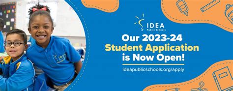 Apply Today: IDEA Public Schools 2023-2024 Student Applications Are ...