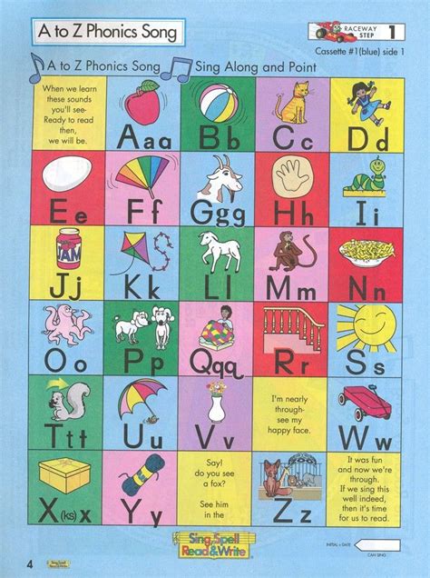 A to Z phonics song. | Kid's Corner | Pinterest | Phonics song, Phonics ...