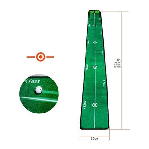 Auto Return Indoor Putting Practice Mat,Portable Mat with Auto Ball ...