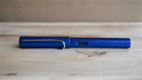 Lamy AL Star Ocean Blue Fountain Pen Review - YouTube