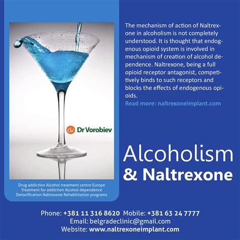 Alcoholism and naltrexone treatment therapy in Europe by Naltrexone Implant - Issuu