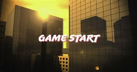 Image of Game Start Over Cityscape in Yellow Stock Illustration - Illustration of generated ...