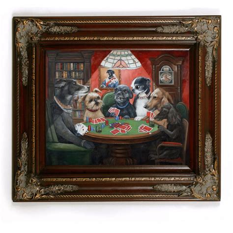 Dogs Playing Cards Art, Poker Dog Print – Old World Pet Portraits