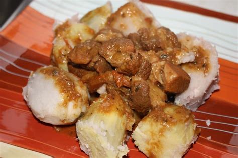 Ground Provision with Trini stewed pork | Flickr - Photo Sharing!