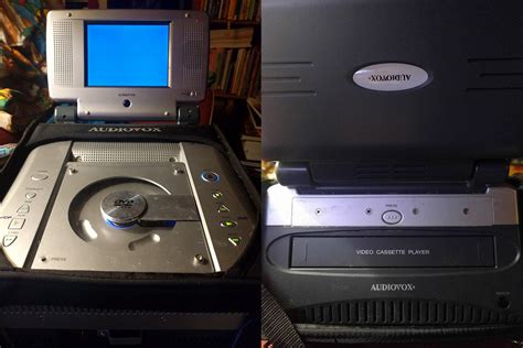 Audiovox Portable DVD/VHS Player : r/VHS