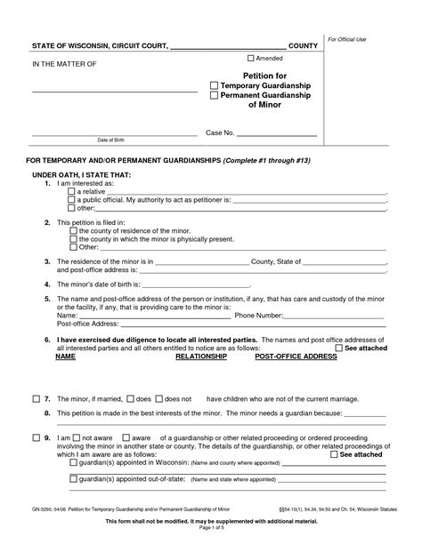 Free Printable Legal Documents - Free Printable