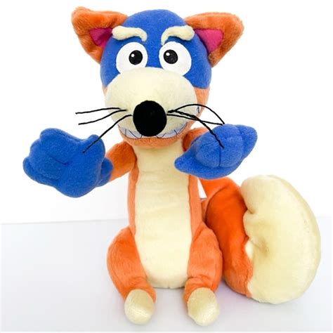 Fisher-Price | Other | Vintage Mattel 20 Swiper The Fox 10 Plush Dora The Explorer Talking Works ...