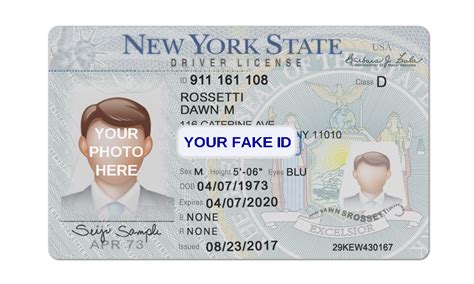 New York Fake ID Template – Your Fake ID Templates