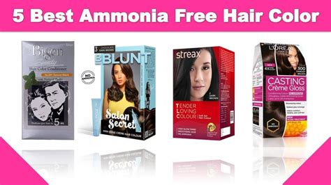 11 Best Ammonia-Free Hair Colour in India- Trabeauli