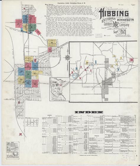 Image 1 of Sanborn Fire Insurance Map from Hibbing, Saint Louis County, Minnesota. | Library of ...