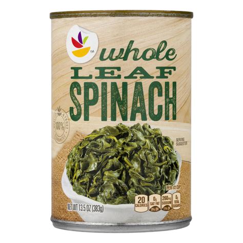 Canned Spinach & Greens - Order Online & Save | GIANT