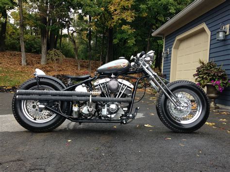 Harley Davidson Shovelhead Zero Engineering-Inspired Chopper / Bobber ...