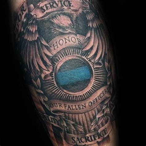 46 Police Tattoos (And Their Meaning) - TattooViral.com | Your Number ...