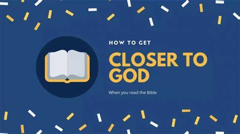 How to Get Closer to God: 5 Scriptures on Spiritual Growth