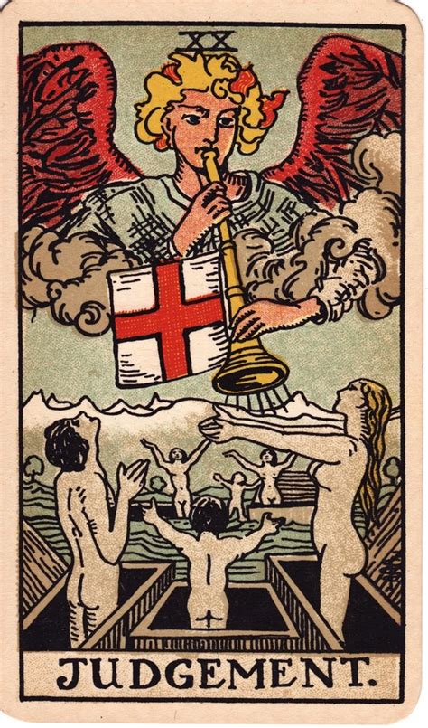 Judgement Tarot card meaning: Change of position, renewal ...