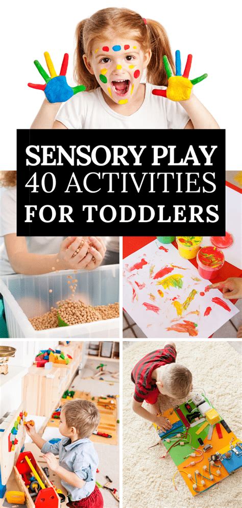 Sensory Play Activities! 40 Sensory Play Activities for Kids with Autism