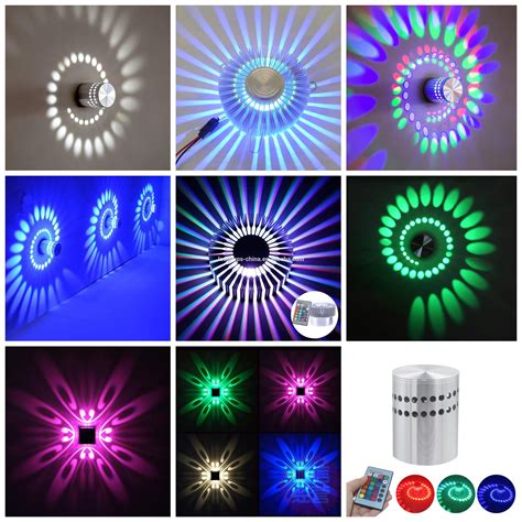 Modern RGB Led indoor home Party lighting Wall Ligh