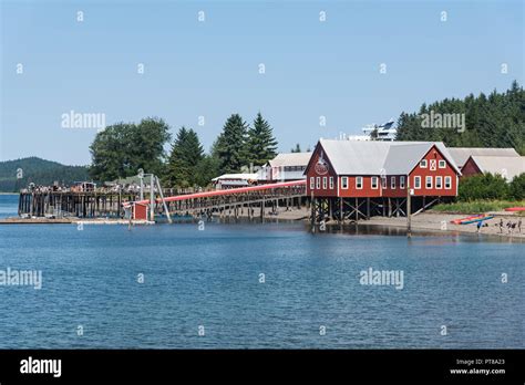 Icy Strait Point, Hoonah, Alaska, USA Stock Photo - Alamy