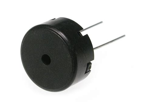 12.5mm Piezo Buzzer - Solarbotics Ltd.