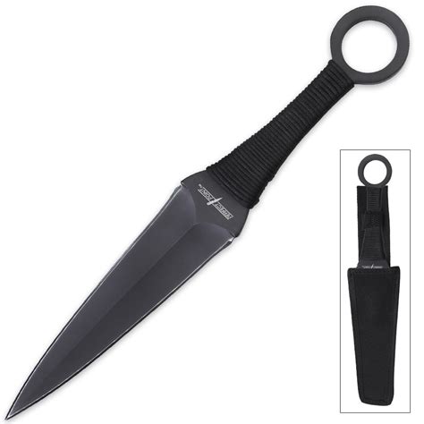 Silent Shinobi Oversized Kunai Knife | BUDK.com - Knives & Swords At ...