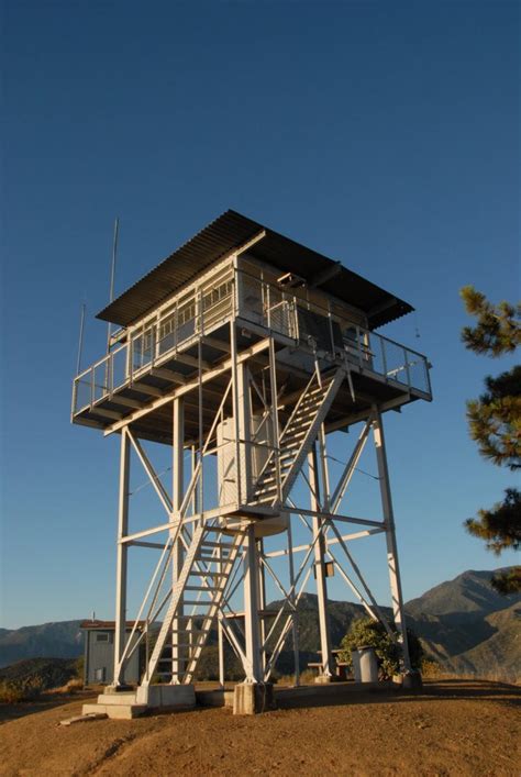 torre de vigilancia de incendios, Estructura de acero estándar del ...