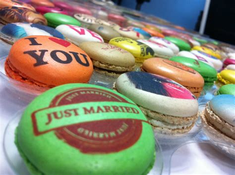 Custom printed macarons,edible food printer supplier Acro Technology