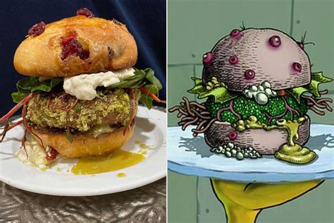 The Nasty Patty from SpongeBob Squarepants Has Been Brought to Life — See the Crazy Burger