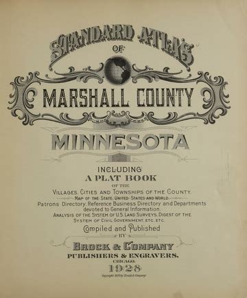 Standard atlas of Marshall County, Minnesota : including a plat book of ...