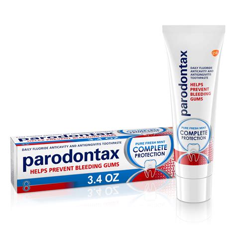 Parodontax Complete Protection Toothpaste for Bleeding Gums, Mint, 3.4 Ounce- Buy Online in ...