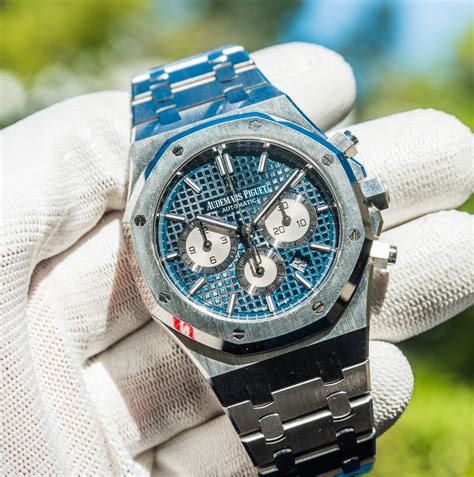 Audemars Piguet Unworn 2021 Royal Oak Chronograph Blue Dial 41mm 26331