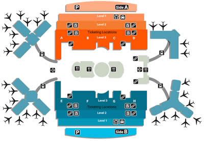 Delta Mco Terminal Map