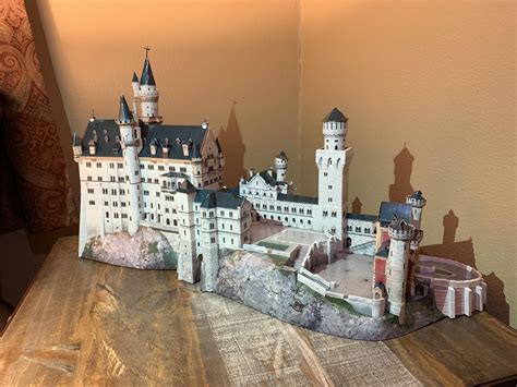 Neuschwanstein Castle Paper Model Kit Neuschwanstein Castle Castle | The Best Porn Website