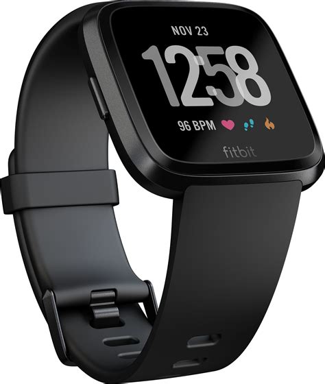 Fitbit Versa Core Black - Lev bättre och nå dina hälsomål med Fitbit Versa