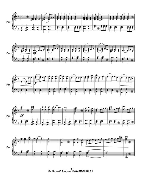 tubescore: Pirates of the Caribbean Sheet music for Piano by Klaus ...
