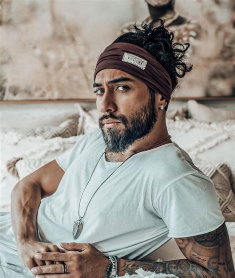 Man Buns & Headbands | Long hair styles men, Hair and beard styles, Man ...