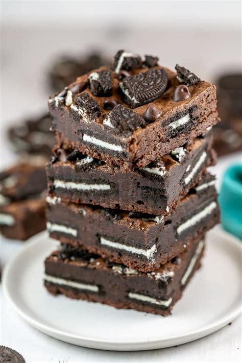 fudgy oreo brownies | Bunsen Burner Bakery