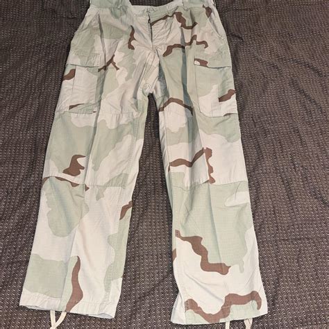 Desert Camo (DCU) cargo pants Size Large - Regular... - Depop