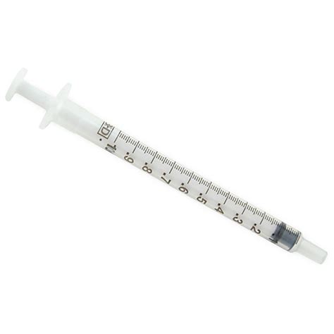 BD 1 mL Tuberculin Slip Tip Syringe Without Needle