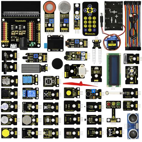 KS4009(4010) 45 in 1 Sensor Starter Kit For BBC Micro:bit - Keyestudio Wiki