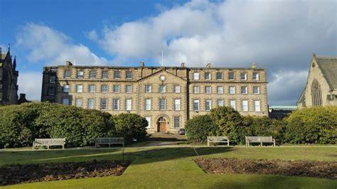 The main Ushaw College building, one of the oldest sections of the illustrious former seminary ...