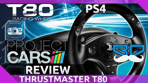 Thrustmaster T80 on Project Cars Review PS4 with Settings - YouTube