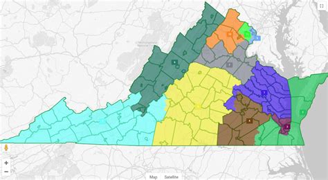 Virginia Congressional District Map 2024 - Retha Charmane